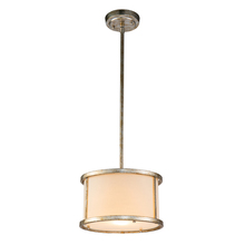 Lucas McKearn GN/Lemuria/MP-S - Lemuria 1 Light Adjustable Mini Pendant in Distressed Silver By Lucas McKearn Modern Style