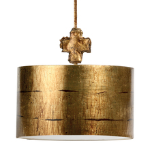  PD1053 - Fragment Gold Large Pendant Glazed Painted Finish