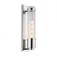  BB-WELLINGTON-PC - Wellington 1 Light Bath Light in Polished Chrome