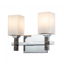  BB1101PC-2 - Jack 2 Light Bath Bar in Polished Chrome