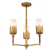  CH20319G-3 - Sawgrass 3 Lt Chandelier in Gold