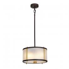  PD-CORONA2P-BAB - Corona 2 Light Flush in Bronze