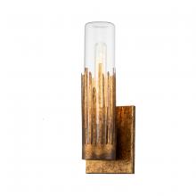  SC10504G-1 - Sawgrass 1 Light Sconce in Gold Leaf