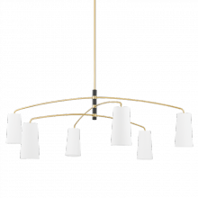  H612806-AGB/SBK - Evelyn Chandelier