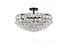  1107F20BK - Savannah 20 Inch Flush Mount in Black