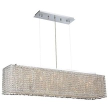  1291D46C-CL/SS - Moda 6 light Chrome Chandelier