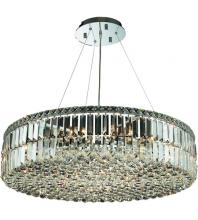 Elegant V2030D32C/RC - MaxIme 18 Light Chrome Chandelier Clear Royal Cut Crystal