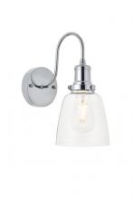  LD4013W6C - Felicity 1 Light Chrome Wall Sconce