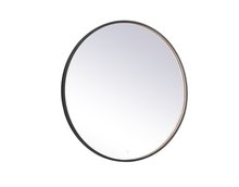  MRE6039BK - Pier 39 Inch LED Mirror with Adjustable Color Temperature 3000k/4200k/6400k in Black