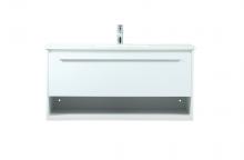  VF43540MWH - 40 Inch Single Bathroom Vanity in White