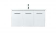  VF44540MWH - 40 Inch Single Bathroom Vanity in White