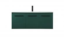  VF44548MGN - 48 Inch Single Bathroom Vanity in Green