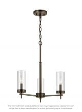 Visual Comfort & Co. Studio Collection 3190303EN-778 - Zire Three Light Chandelier