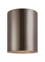 Generation - Designer 7813897S-10 - Outdoor Cylinders Small LED Ceiling Flush Mount