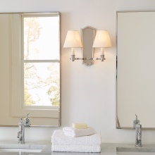 Visual Comfort & Co. Studio Collection AW1112PN - Paisley Double Sconce