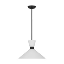Visual Comfort & Co. Studio Collection DJP1091MBK - Belcarra Medium Pendant