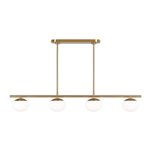  EC1276BBS - Lune Large Linear Chandelier