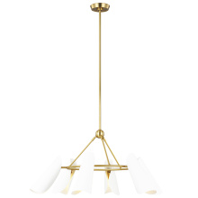 Visual Comfort & Co. Studio Collection AEC1036BBSMWT - Tresa Six Light Chandelier