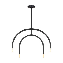 Visual Comfort & Co. Studio Collection DJC1104MBK - Hadden Small Chandelier