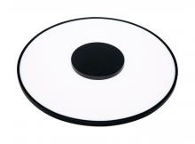  62/1524 - 31.5 watt; 17" Flush Mount LED Fixture; Round Shape; Black Finish