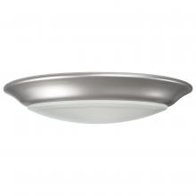  62/1662 - 7 inch; LED Disk Light; 3000K; 6 Unit Contractor Pack; Brushed Nickel Finish