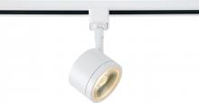  TH403 - LED 12W Track Head - Round - Matte White Finish - 36 Degree Beam