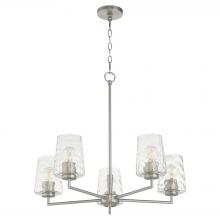  6204-5-65 - Goodwin 5 Light Chandelier, Satin Nickel