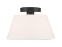  M60077MBK - 1-Light Ceiling Light in Matte Black