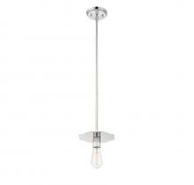  M70113PN - 1-Light Mini Pendant in Polished Nickel