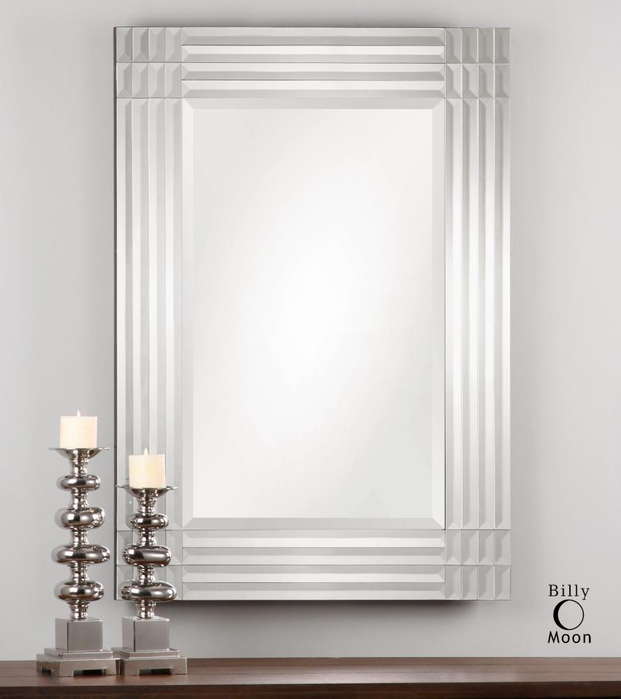 Uttermost Amelina Beveled Frameless Mirror