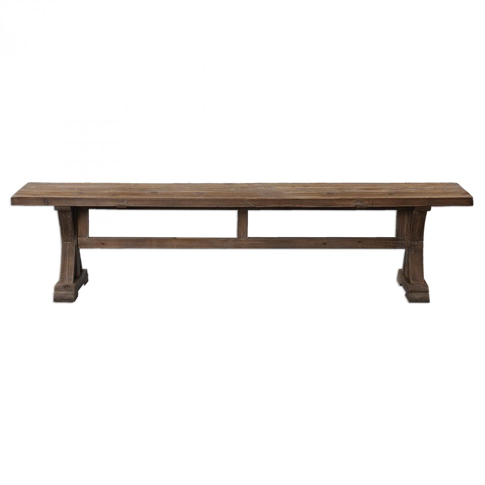 Stratford Salvaged Wood Bench