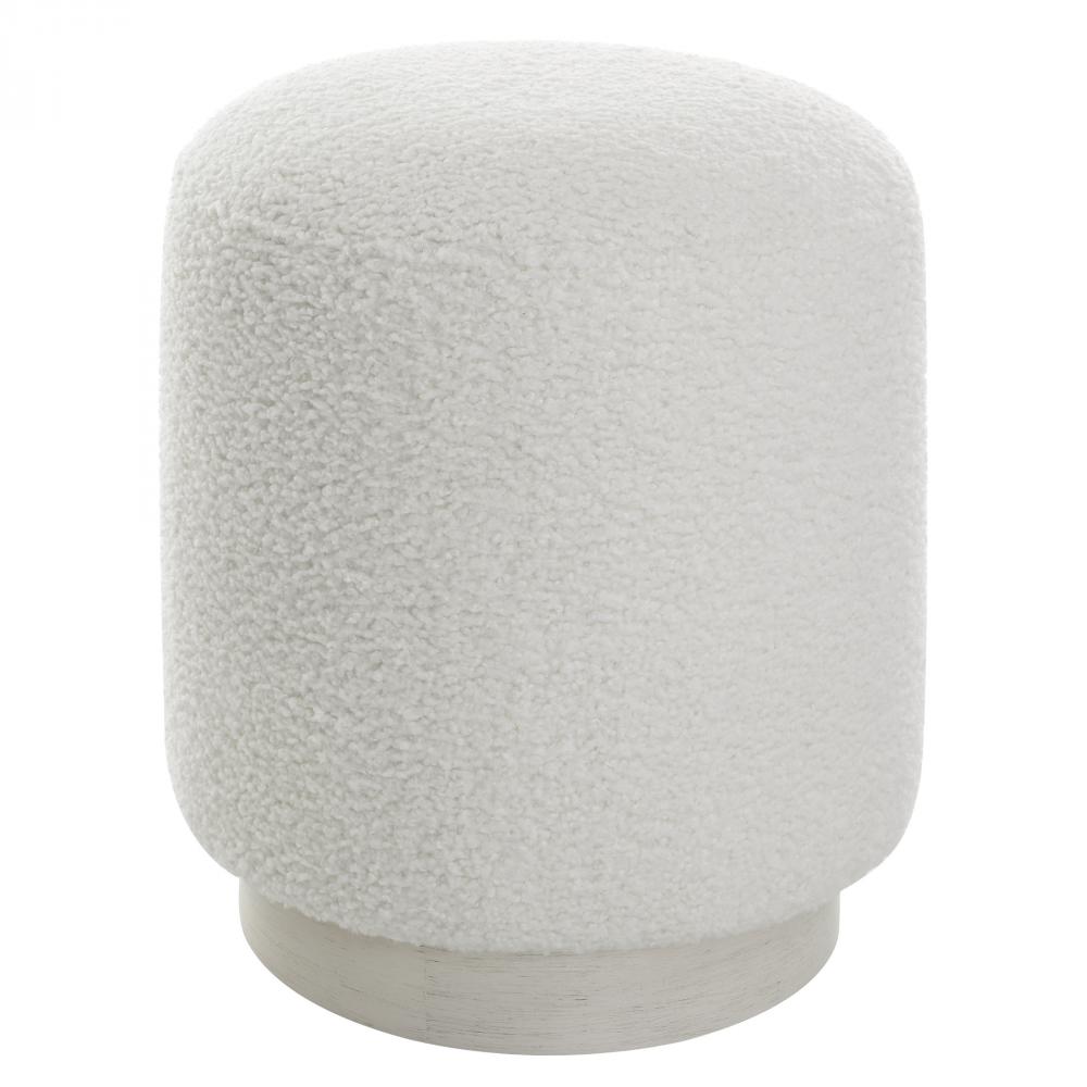 Avila White Ottoman