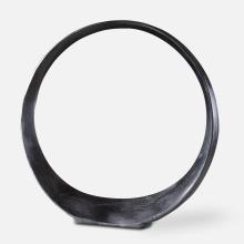 Uttermost 17980 - Orbits Black Nickel Large Ring Sculpture