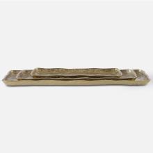 Uttermost 17989 - Artisan Antique Gold Trays, S/3