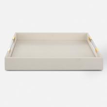 Uttermost 18060 - Wessex White Shagreen Tray