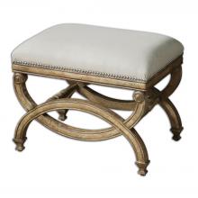 Uttermost 23052 - Karline Natural Linen Small Bench