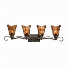 Uttermost 22845 - Vetraio 4 Light Bronze Vanity Strip