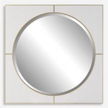  09817 - Cyprus White Square Mirror