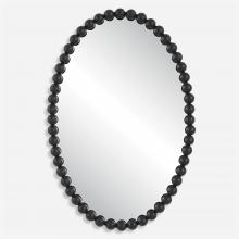 Uttermost 09876 - Serna Black Oval Mirror