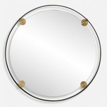  09983 - Radius Round Bronze Iron Mirror