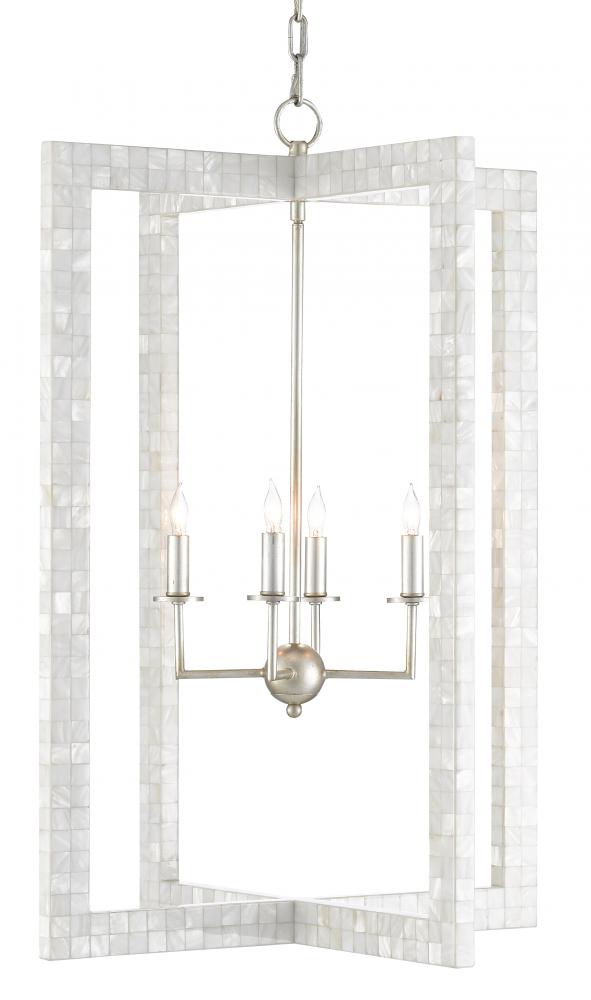 Arietta White Chandelier