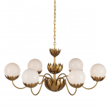  9000-1096 - Mirasole Gold Chandelier