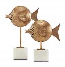  1200-0513 - Cici Brass Fish Set of 2