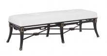  7000-0491 - Scarlett Black Bench, Muslin