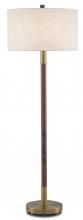  8000-0081 - Bravo Mahogany Floor Lamp