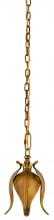 Currey 9000-0347 - Iota Brass Pendant