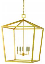 Currey 9000-0404 - Denison Grande Gold Lantern