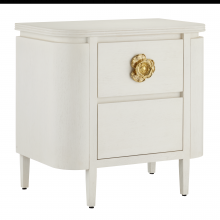  3000-0279 - Briallen White Nightstand