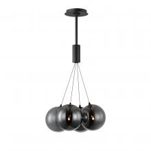  E25084-142BK - Burst-Multi-Light Pendant